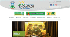 Desktop Screenshot of encantado-rs.com.br