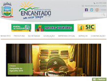 Tablet Screenshot of encantado-rs.com.br